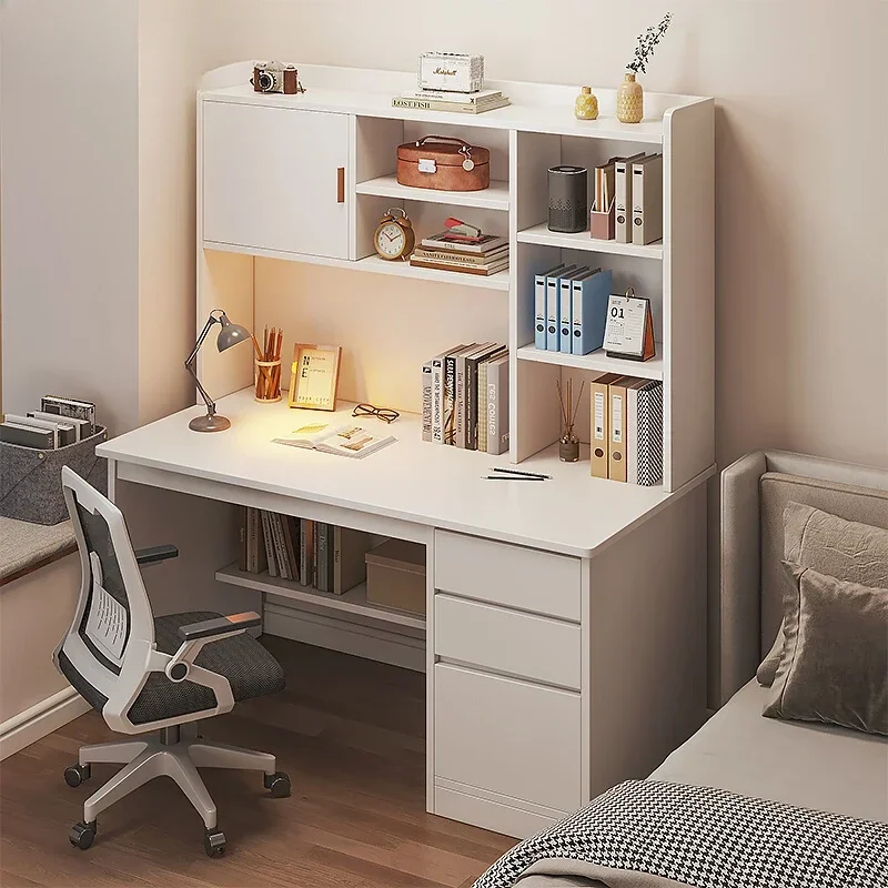 Home Office Setup - Schreibtisch für Zuhause, Studenten, Lernen, Schreiben,