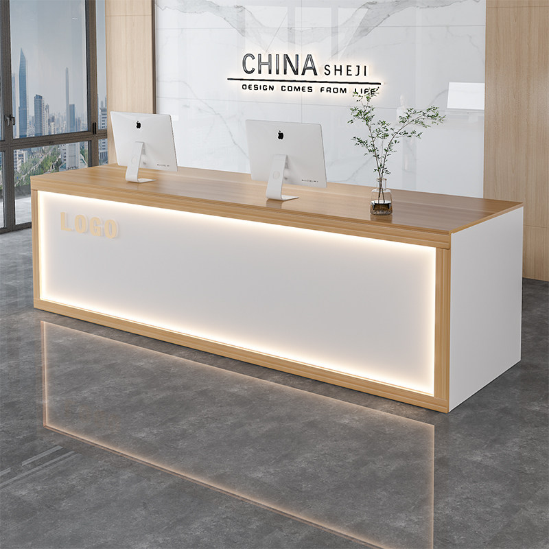 Home Office Industrial Design - Moderne Empfangstheken für Führungskräfte, industrielle Empfangstheken