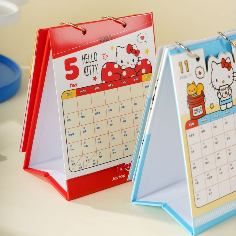 Home Office Gadgets - Hello Kitty Kuromi Neuer Niedlicher Schreibtisch-Kalender