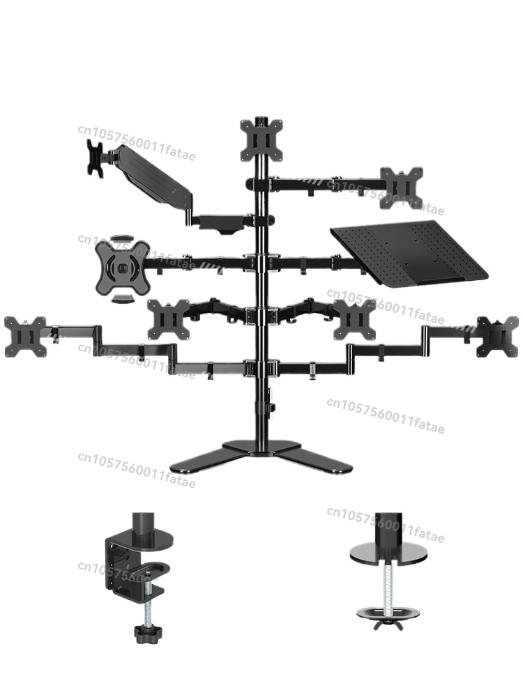 Monitor Arm Dual - Monitorständer, separates Zubehör, Dual-Screen, Quad, Multi-Screen-Roboterarm,