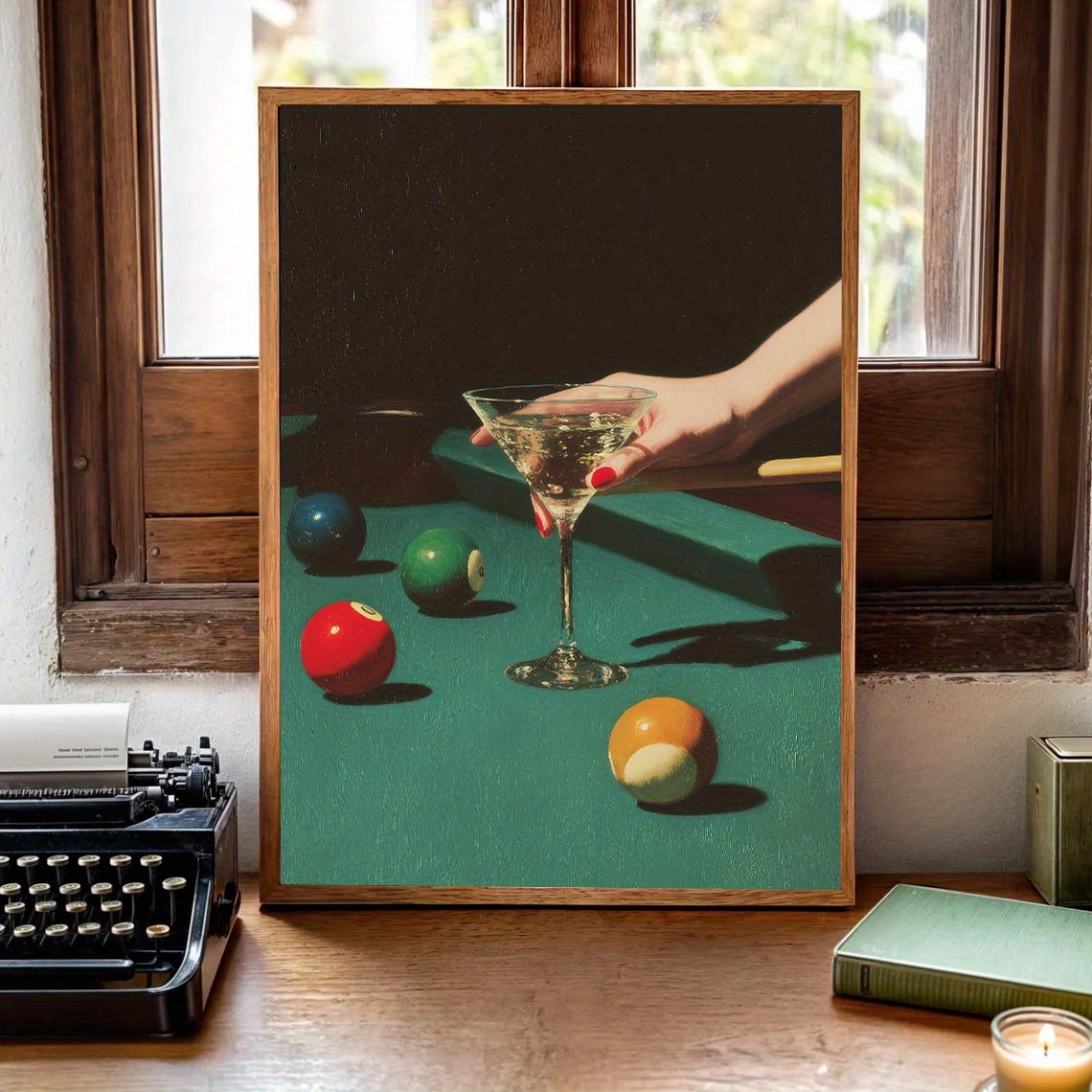1 Stück Vintage Billard-Cockta – Home Office Minimalist Bewertung und Preis