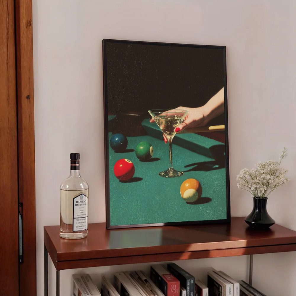 1 Stück Vintage Billard-Cockta – Home Office Minimalist Bewertung und Preis