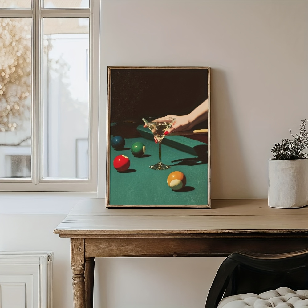 1 Stück Vintage Billard-Cockta – Home Office Minimalist Bewertung und Preis