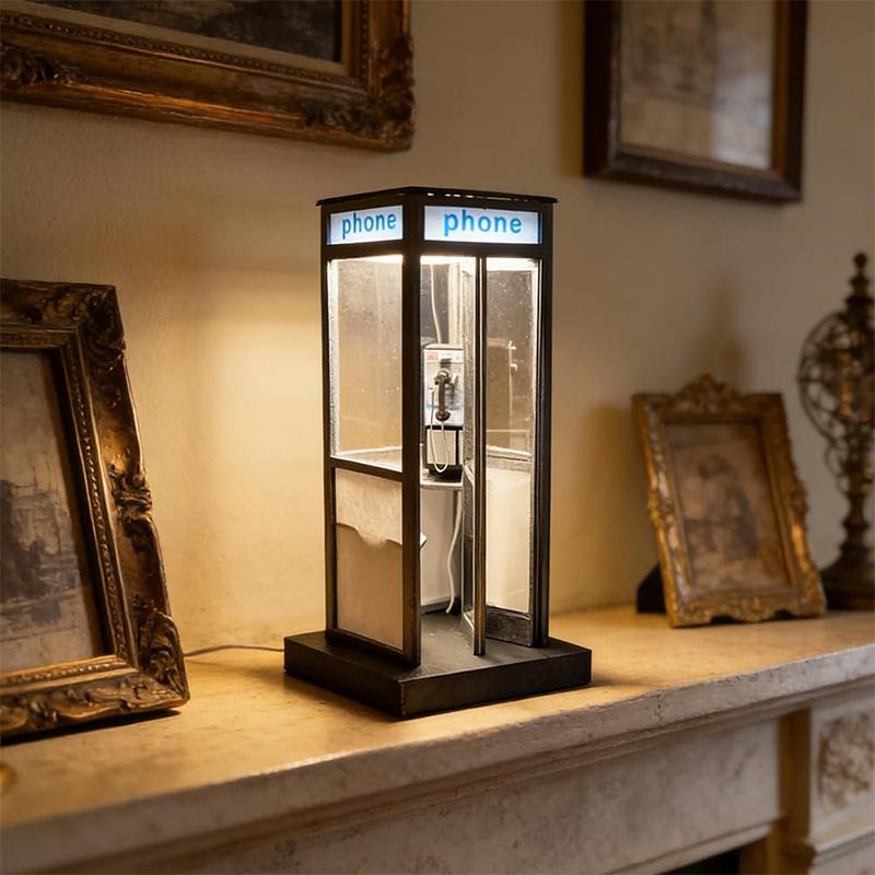 Hohe Vintage Telefonzellen-Lam – Home Office British Bewertung und Preis
