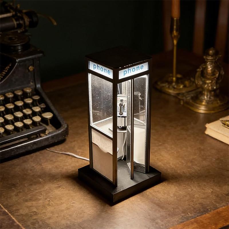 Hohe Vintage Telefonzellen-Lam – Home Office British Bewertung und Preis