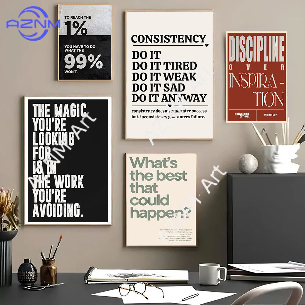 Minimalistische Motivationszit – Home Office Minimalist Bewertung und Preis