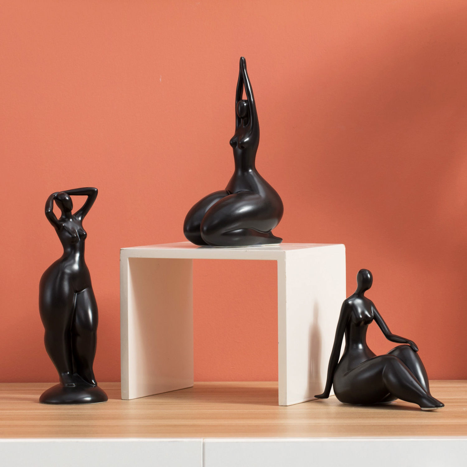 Moderne, minimalistische, abst – Home Office Yoga Room Ideas Bewertung und Preis