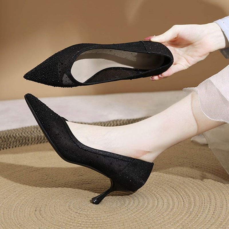 Slip-On-Sandalen mit hohem Abs – Home Office Size Bewertung und Preis
