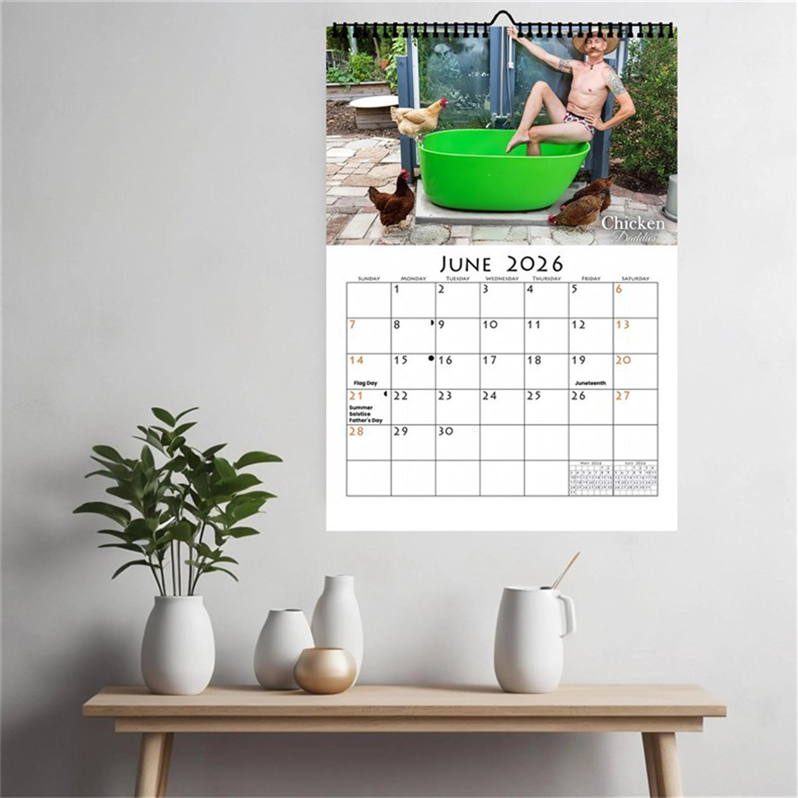 2026 Lustiger Huhn-Daddy-Wandk – Home Office Size Bewertung und Preis