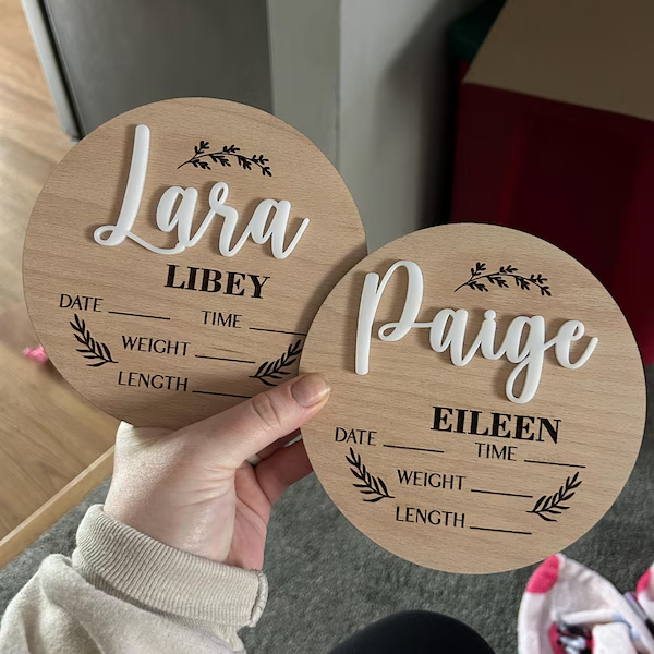 1 Stück personalisiertes Baby- – Home Office Gifts Bewertung und Preis