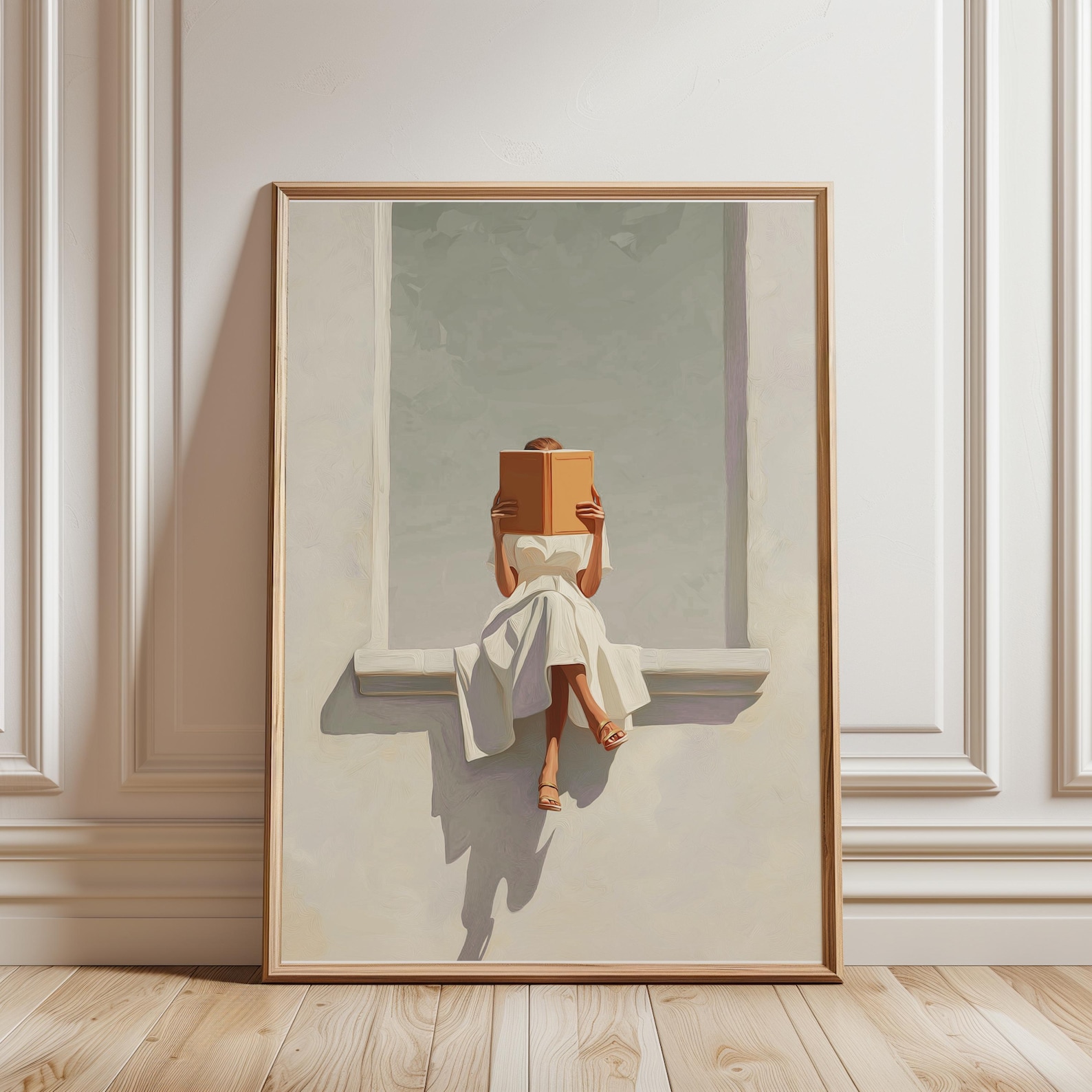 Moderner abstrakter Kunstdruck – Home Office Minimalist Bewertung und Preis