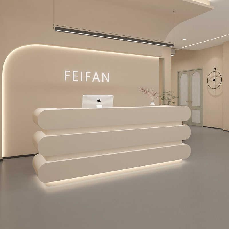 Empfangstheken für Geschäftssa – Home Office Industrial Design Bewertung und Preis