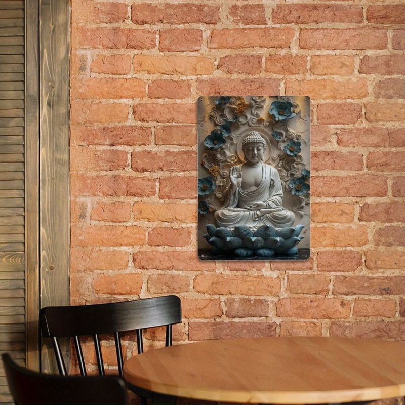 Zen-Buddha-Statue, Aluminium-W – Home Office Yoga Room Ideas Bewertung und Preis