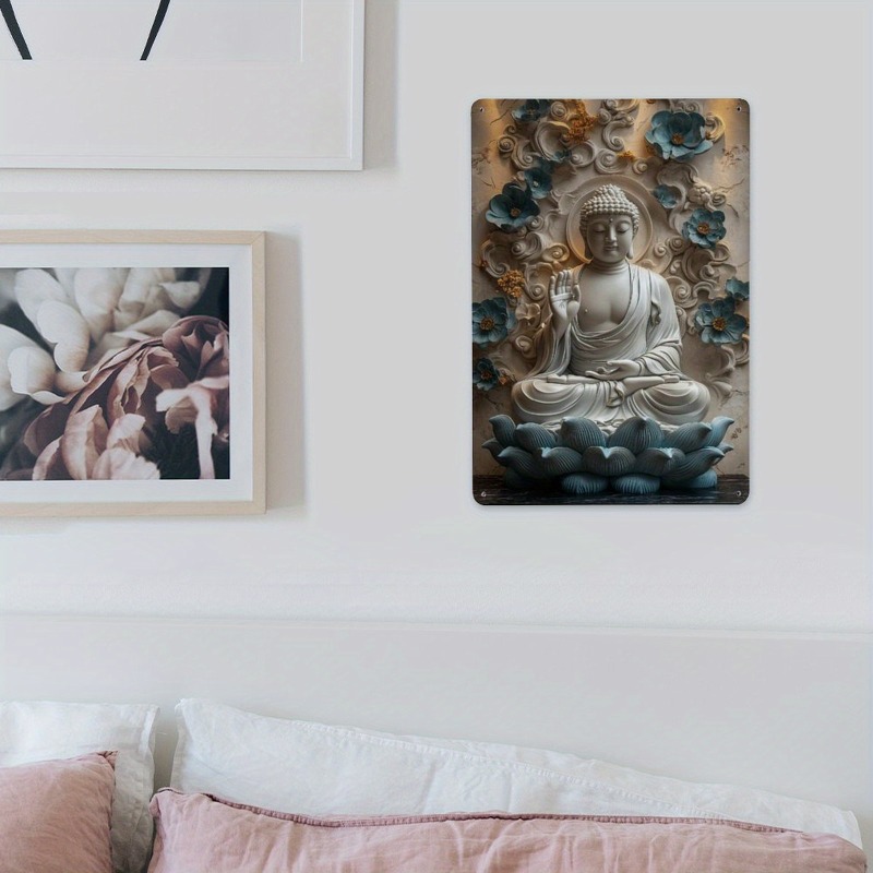 Zen-Buddha-Statue, Aluminium-W – Home Office Yoga Room Ideas Bewertung und Preis
