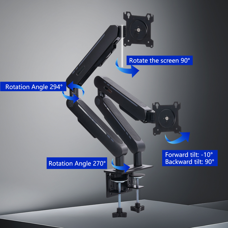 Neu eingetroffener Gasdruckfed – Monitor Arm Dual Bewertung und Preis