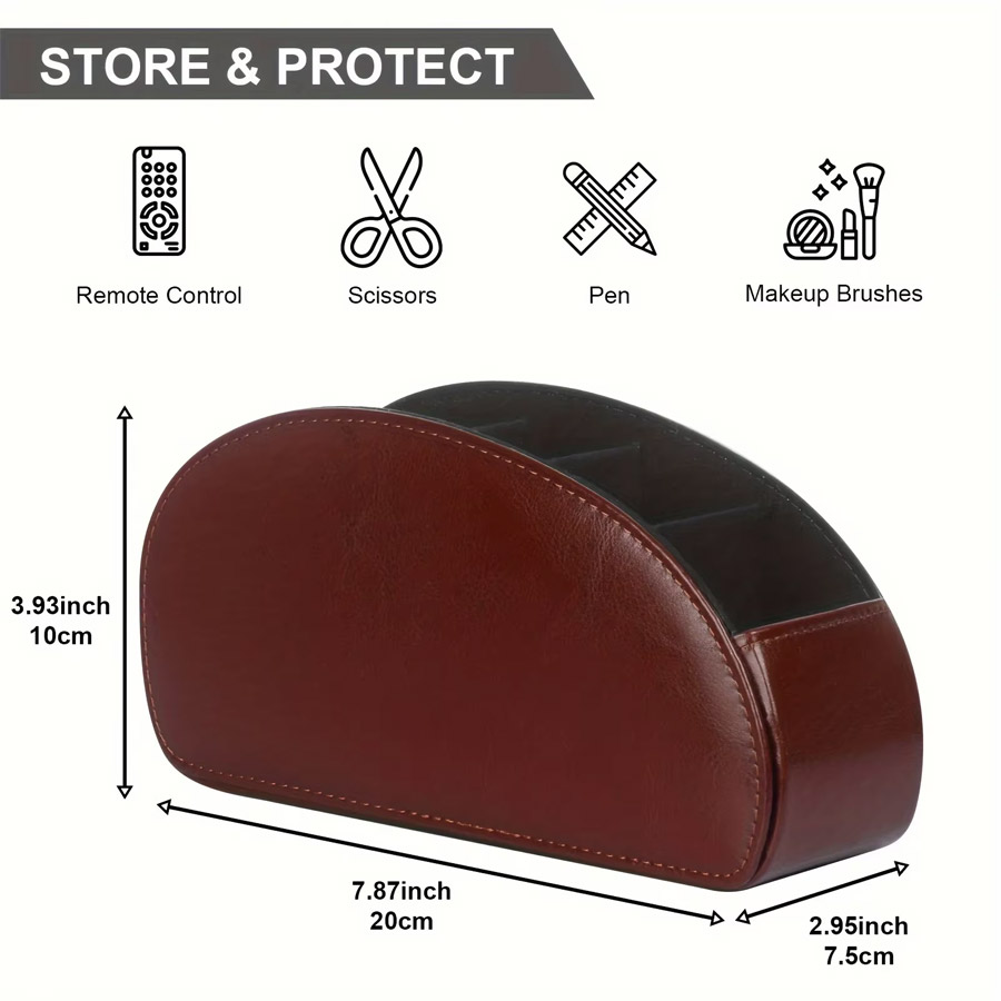 1 Stück 5-Fach PU-Leder Schrei – Home Office Organization Bewertung und Preis