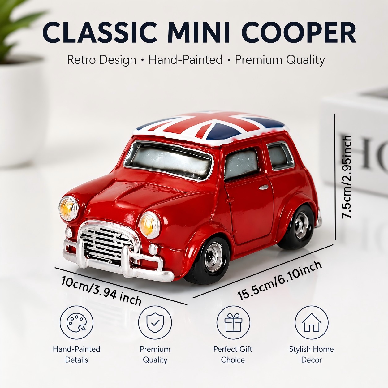 Vintage Britische Auto-Figur a – Home Office British Bewertung und Preis