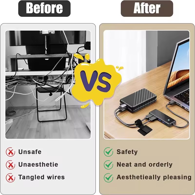 Selbstklebende Kabelbinder für – Home Office Organization Bewertung und Preis