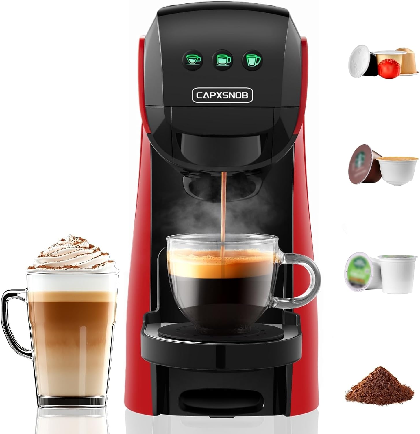 4-in-1 Kaffee- und Espressomas – Home Office Size Bewertung und Preis