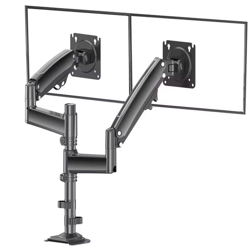 Aluminium-Legierung Schwarzer  – Monitor Arm Dual Bewertung und Preis