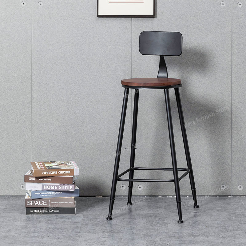 Moderner Barstuhl mit Rückenle – Home Office Industrial Design Bewertung und Preis