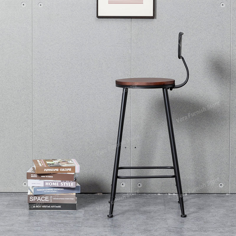 Moderner Barstuhl mit Rückenle – Home Office Industrial Design Bewertung und Preis
