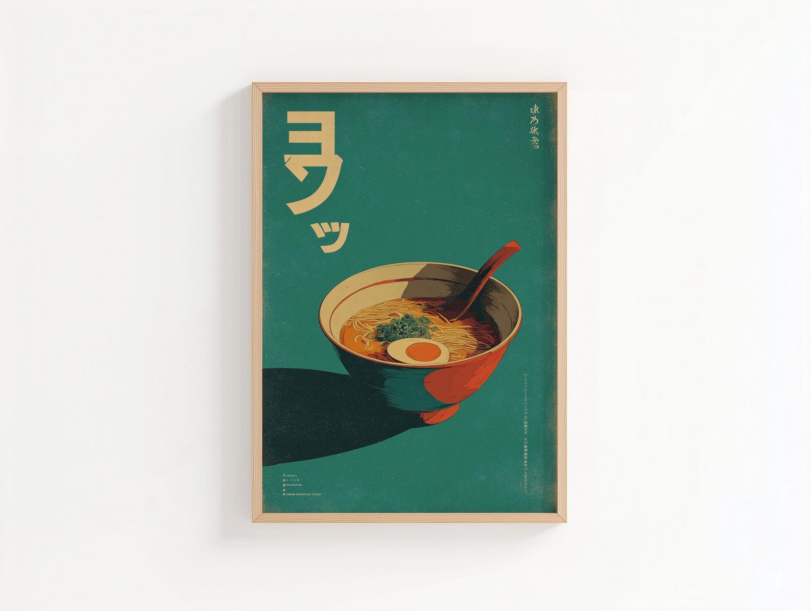 Retro Japanischer Ramen Leinwa – Home Office Minimalist Bewertung und Preis