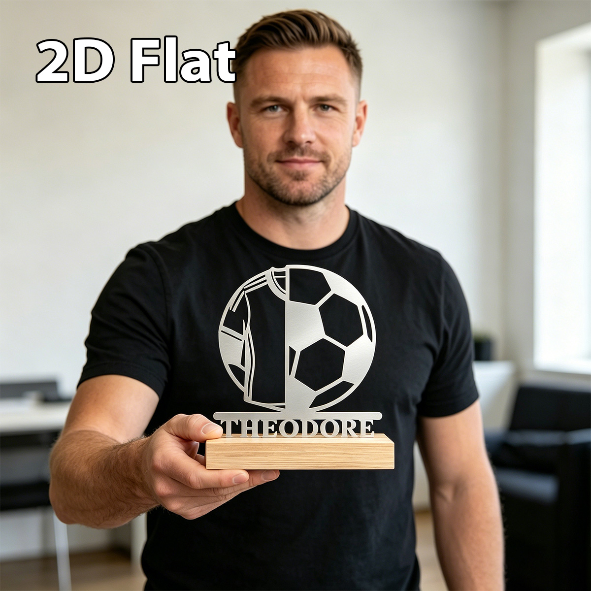 1 Stück Maßgefertigtes Fußball – Home Office Gifts Bewertung und Preis