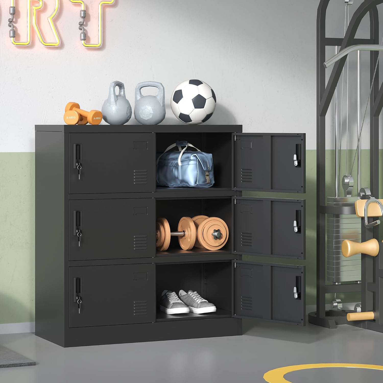 Metallschränke für Mitarbeiter – Home Office Organization Bewertung und Preis