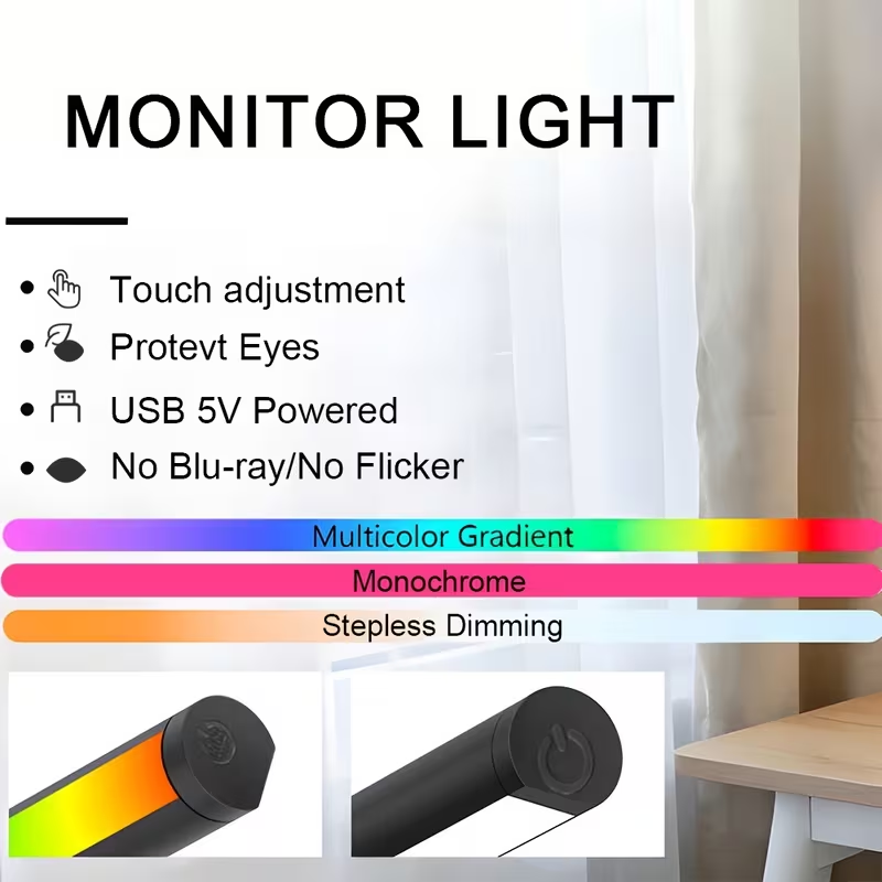 LED Computerbildschirm-Hängele – Home Office Gadgets Bewertung und Preis
