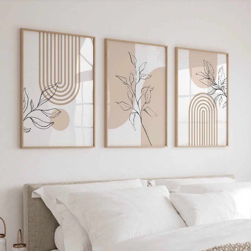 Neutrale Wandkunstdrucke für M – Home Office Minimalist Bewertung und Preis