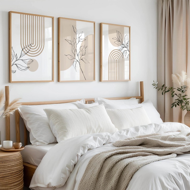 Neutrale Wandkunstdrucke für M – Home Office Minimalist Bewertung und Preis